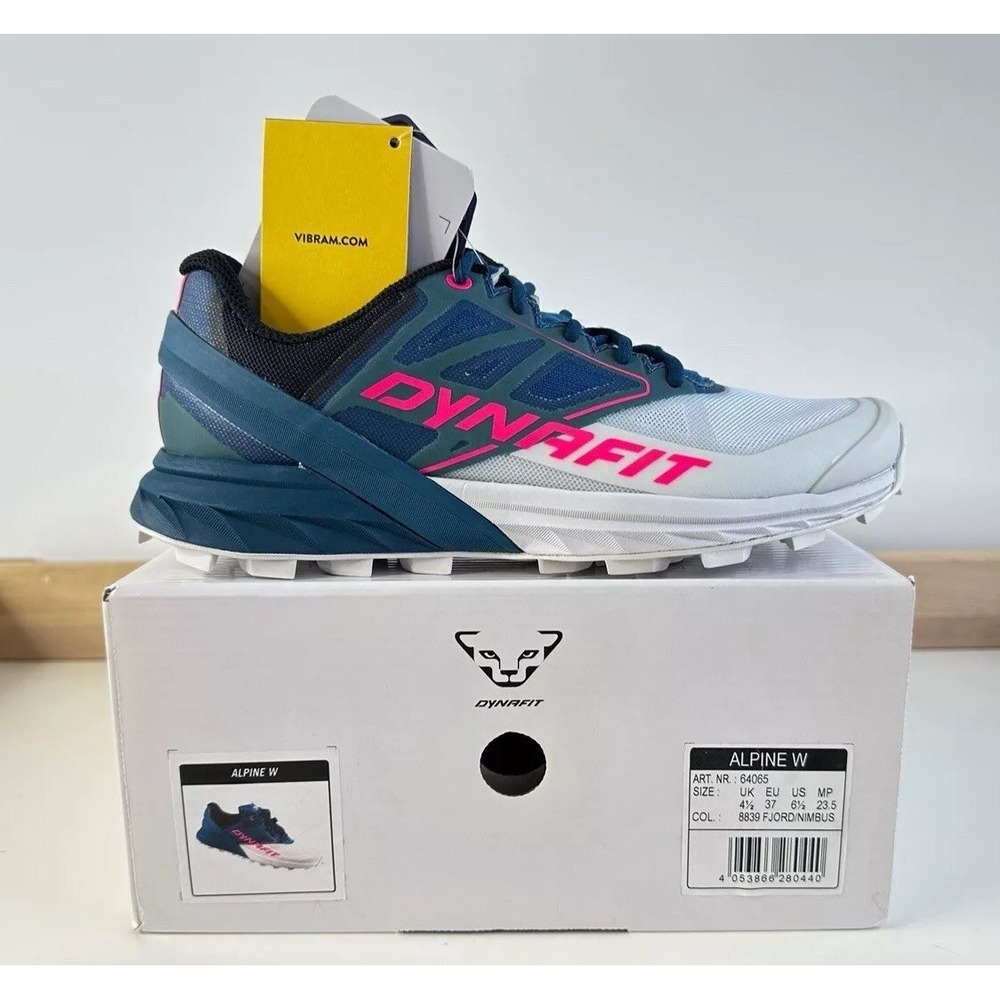 NIB Dynafit Alpine Trail Running Shoe - Women's Fjord/Nimbus - Size‎ 6.5